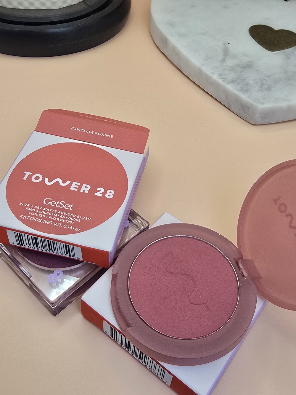 Tower 28 GetSet Matte Powder Blush - Sawtelle Slushie Pink